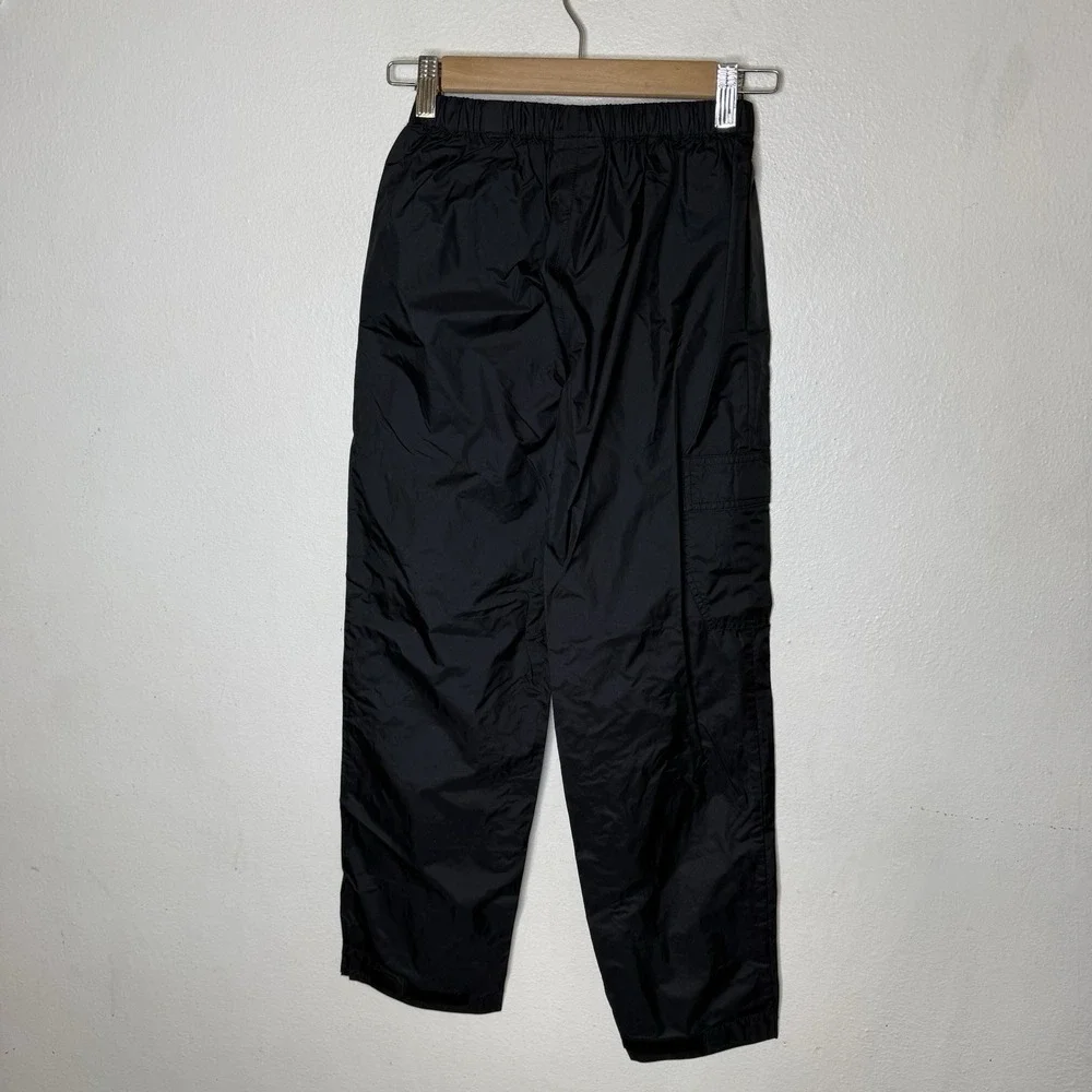 Columbia Black Cypress Brooks II Rain Pants Outdoor Kids Medium 10/12